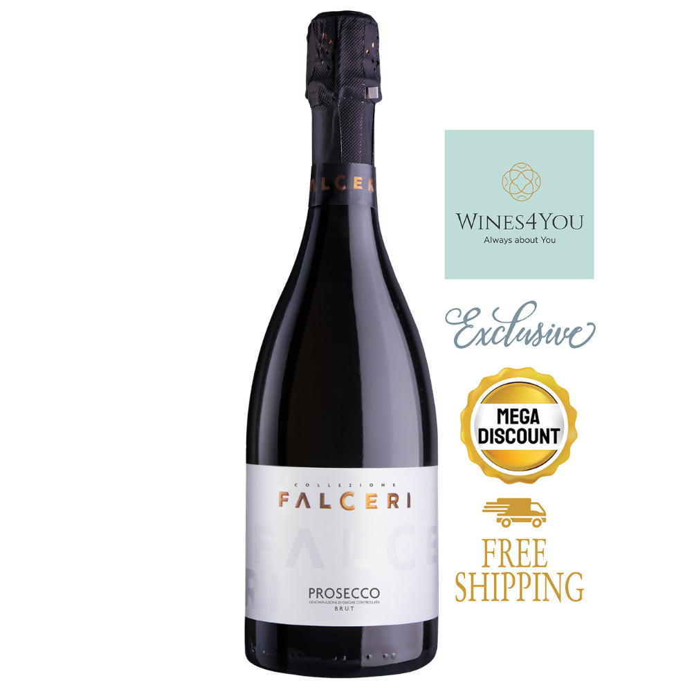 Riondo Collezione Falceri Prosecco Brut DOC Italy Sparkling Wine